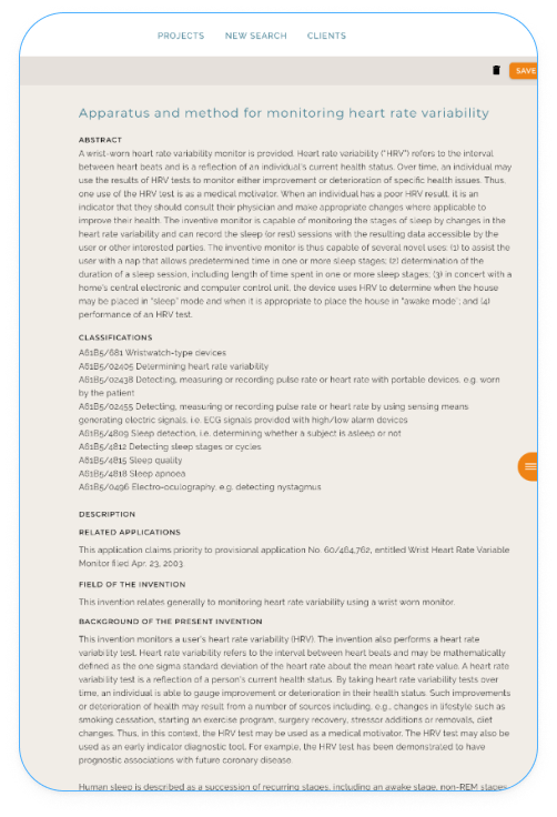 DorothyAI web app patent details.