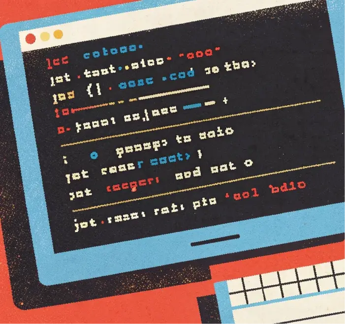 An AI-Generated computer showing code.