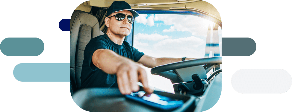 Collage illustrating supply chain management, global shipping routes, warehouse automation, and last-mile delivery tracking.